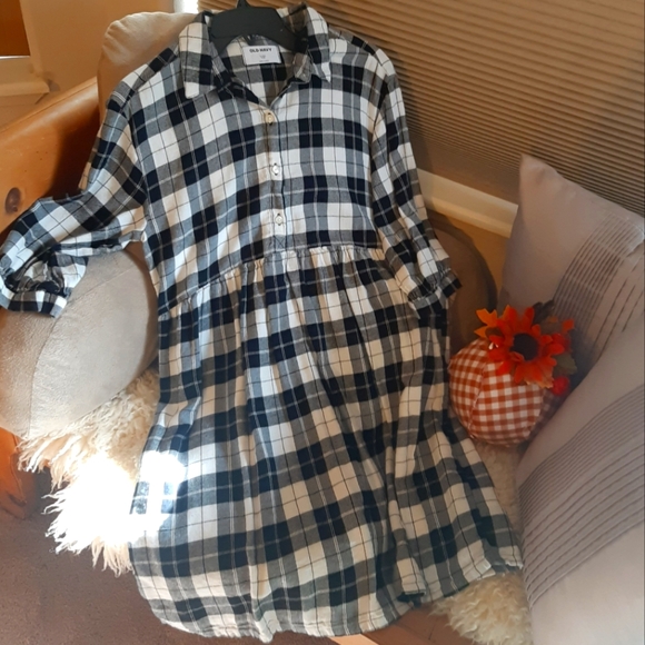 Flannel Dress Old Navy XL 14 plus - Picture 1 of 10